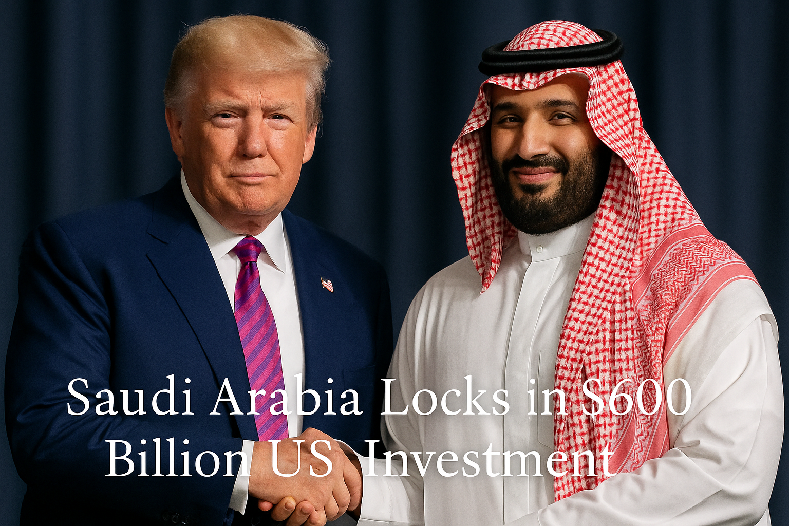 Donald Trump with his Tech Army Closed 600 Billion Dollars Saudi Deal