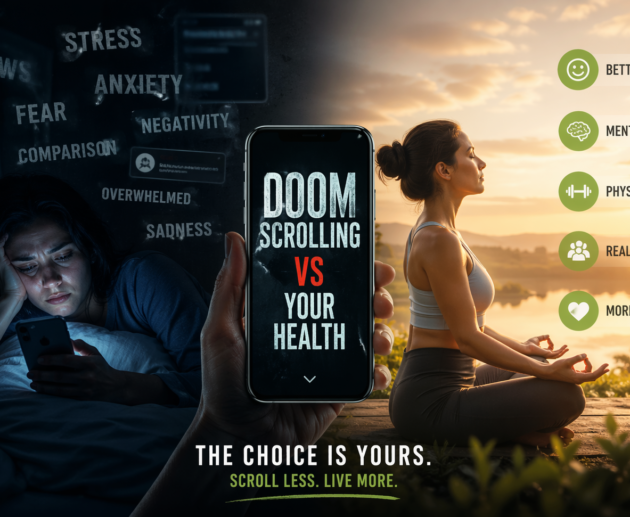 Doomscrolling vs. mental wellness Theinfluentialtoday - The Influential Today