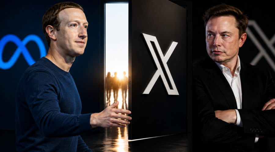 Meta Versus X The Billionaire Social Media War Escalates